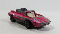 Vintage 1971 Hot Wheels Red Lines Hairy Hauler Spectraflame Pink Die Cast Toy Car Vehicle Made in USA