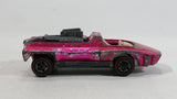 Vintage 1971 Hot Wheels Red Lines Hairy Hauler Spectraflame Pink Die Cast Toy Car Vehicle Made in USA