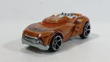2012 Hot Wheels Growler Brown Die Cast Toy Car Vehicle