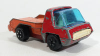 Vintage PlayArt Dump Truck Red and Orange Die Cast Toy Car Vehicle Missing the Bin - Hong Kong