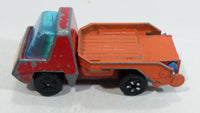 Vintage PlayArt Dump Truck Red and Orange Die Cast Toy Car Vehicle Missing the Bin - Hong Kong