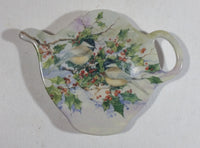 Small Tiny Little Floral Holly Decor Plastic Teapot Shaped Dish
