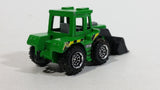 2013 Matchbox MBX Construction Tractor Shovel Green No. 29 Die Cast Toy Construction Building Equipment Vehicle
