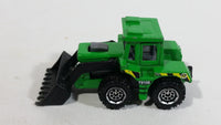 2013 Matchbox MBX Construction Tractor Shovel Green No. 29 Die Cast Toy Construction Building Equipment Vehicle