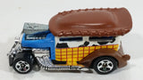 2010 Hot Wheels Disney Pixar Toy Story 3 Woody Wagon Blue Yellow White Die Cast Toy Character Car Vehicle