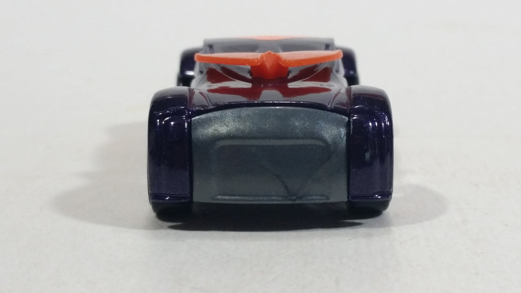 2010 Hot Wheels Phantom Racer Metalflake Dark Violet Purple Die Cast T ...