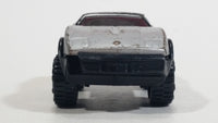 Vintage 1984 Buddy L Corvette Grey Silver Pressed Steel and Plastic Die Cast Toy Car Vehicle - Hong Kong