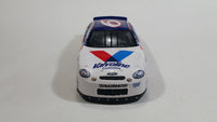 1998 Racing Champions Ford Taurus Cummins Nascar #6 Valvoline Mark Martin White Blue Toy Race Car Vehicle 1:24 Scale