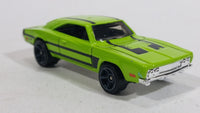 2016 Hot Wheels Night Burnerz '69 Dodge Charger 500 Lime Green Die Cast Toy Muscle Car Vehicle