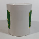 Gibson John Deere Tractor White Ceramic Coffee Mug Farming Collectible