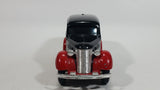 ERTL 1938 Chevy Panel Van AC Delco Batteries Coin Bank 1/25 Scale Black and Red Die Cast Toy Car Vehicle