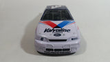 1995 Racing Champions Ford Thunderbird Cummins Nascar #6 Valvoline Mark Martin White Blue Toy Race Car Vehicle 1:24 Scale