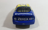 1999 Racing Champions Ford Taurus Cummins Nascar #6 Zerex Valvoline Mark Martin White Blue Red Yellow Die Cast Toy Race Car Vehicle 1:24 Scale