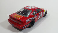 1995 Racing Champions Ford Thunderbird McDonald's Nascar #94 Reese's Bosch Bill Elliot White Red Toy Race Car Vehicle 1:24 Scale