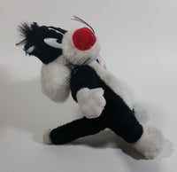 1994 Ganz Warner Bros. Looney Tunes Sylvester The Cat Stuffed Animal Plush Plushy with Tags 10" Tall