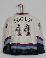 ELBY NHL Ice Hockey Timeless Jersey Todd Bertuzzi #44 Vancouver Canucks Mini Jersey on Hanger Resin Fridge Magnet