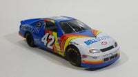 1995 Racing Champions Chevrolet Monte Carlo Nascar #42 Bell South Joe Nemechek White Blue Red Yellow Die Cast Toy Race Car Vehicle 1:24 Scale