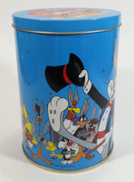 1989 Warner Bros Looney Tunes Happy Birthday Bugs Bunny 50th Anniversary Brach's Jelly Beans Tin Canister Cartoon Collectible