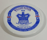 Rare Taunton Country Crafts William Butler Brewery Broad Street Birmingham Large 6" Diameter Ceramic Beer Mug Coaster Advertising Breweriana Collectible