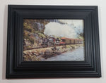 Peter Van Dusen "Return from Bennett Lake" Small 8 1/4" x 10 1/4" Framed Print Railroads Trains
