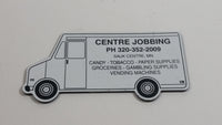 Center Jobbing Sauk Centre, Minnesota Candy Tobacco, Paper Supplies Groceries Gambling Supplies Vending Machines Delivery Van Shaped Fridge Magnet