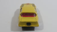 HTF Zee Zylmex Dyna Wheels Pontiac Firebird Esprit "Guards" Yellow D93 Die Cast Toy Race Car Vehicle 1/64 Scale