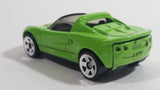 2000 Hot Wheels Lotus Elise Metalflake Lime Green Die Cast Toy Car Vehicle McDonald's Happy Meal