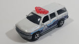 2012 Matchbox 2000 Chevrolet Suburban Police Dog K-9 Unit Pearl White Die Cast Toy Cop Car Emergency Vehicle - with lights