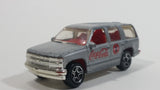 2001 Matchbox Coca-Cola Coke Soda Pop '97 Chevy Tahoe Silver Die Cast Toy SUV Car Vehicle
