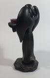 Party Lite Black Bronzed Dark Angel 8" Tall Candle Holder Decorative Collectible