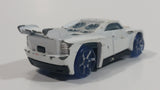 2005 Hot Wheels AcceleRacers Bassline White Die Cast Toy Car Vehicle - McDonalds Happy Meal