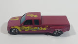 1999 Hot Wheels House Calls Customized C3500 Truck Jerry's Electric Pearl Magenta Die Cast Toy Car Vehicle