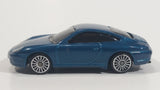 Maisto Porsche 911 Carerra Dark Blue Green Die Cast Toy Luxury Sports Car Vehicle
