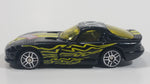 2004 Maisto Marvel 1996 Dodge Viper GTS Spider Man Black Die Cast Toy Luxury Sports Car Vehicle