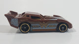 2017 Hot Wheels Justice League Maximum Leeway Wonder Woman Brown Die Cast Toy Car Super Hero Vehicle
