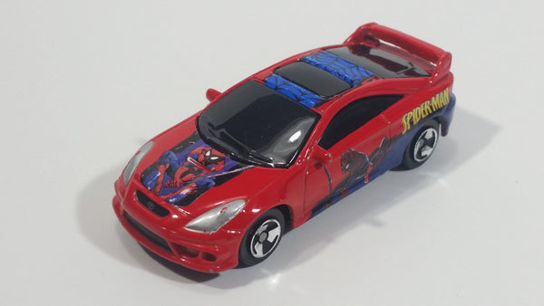 Coche diecast rojo Maisto Spiderman Toyota Celica GT-S - Marvel