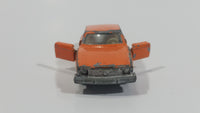 Extremely Rare HTF Vintage 1970s Yatming Volvo 244 DL No. 1058 Orange Die Cast Toy Car Vehicle with Opening Doors - Hong Kong