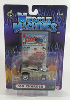 2002 Muscle Machines CARtoons 25th Anniversary Issue '69 Charger Silver C02-12 Die Cast Toy Car Vehicle New in Package