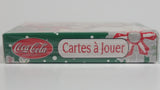2 Packs of Coca-Cola Coke Santa Christmas Themed Bicycle Brand Green and Red Playing Cards Still Sealed, New in Package