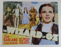 The Wizard of Oz with Judy Garland 12 1/2" x 16" Tin Metal Sign Movie Film Collectible