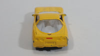 Welly 1999 Chevrolet Corvette Yellow 1/60 Scale No. 2023 Die Cast Toy Car Vehicle