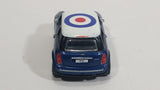 RealToy BMW New Mini Cooper Target Bullseye Dark Blue 1/56 Scale Die Cast Toy Car Vehicle