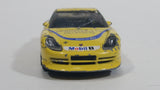 Burago Super Cup Porsche 911 Mobil 1 Formaggi Svizzeri Yellow 1:43 Scale Die Cast Toy Car Vehicle