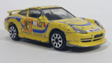 Burago Super Cup Porsche 911 Mobil 1 Formaggi Svizzeri Yellow 1:43 Scale Die Cast Toy Car Vehicle