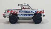 Majorette No. 228 Depanneuse Tow Truck 24HR Service  Emergency Road Service White Die Cast Toy Car Vehicle