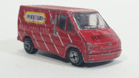 Corgi Transit Van Pointers Real Food Fast Red Die Cast Toy Car Postal Vehicle Made in Gt. Britain