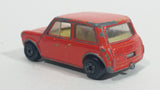 Vintage 1970 Lesney Matchbox Series Superfast No. 29 Racing 'Mini. Orange Die Cast Toy Car Vehicle