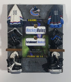 ELBY Hockey Rules NHL Ice Hockey Vancouver Canucks Team Themed 4 1/4" x "5 1/4" Resin 3D Decorative Picture Photo Frame
