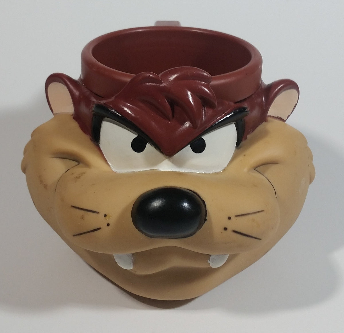 1992 Warner Bros. Looney Tunes Taz Tasmanian Devil Plastic Coffee Cup ...