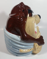 Tindex Warner Bros. Looney Tunes Taz Tasmanian Devil 9 1/2" Tall Ceramic Cookie Jar Cartoon TV Show Collectible